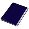 FRASCHINI Classificatore alfabetico A-Z - 640E - 24x34 cm - blu - Fraschini (unità vendita 1 pz.)