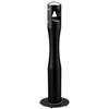 Medial Posacenere da terra - a colonna - diametro 13 cm - H 101 cm - base 29 cm - inox nero - Medial (unità vendita 1 pz.)