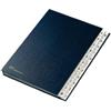 FRASCHINI Classificatore alfabetico A-Z - 640D - 24x34 cm - blu - Fraschini (unità vendita 1 pz.)