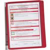 DURABLE Leggio da parete Vario Wall 5 - 5 pannelli Sherpa inclusi - rosso - Durable (unità vendita 1 pz.)