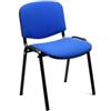 Unisit Seduta attesa Dado D5S - senza braccioli - ignifuga - blu - Unisit (unità vendita 1 pz.)