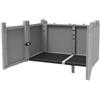 TERRY Kit Transforming Extension - per armadi Modular - 78 x 43,6 x 41,4 cm - PPL - grigio - Terry (unità vendita 1 pz.)