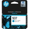Hp originale - Cartuccia 937 - Ciano - 4S6W2NE (unità vendita 1 pz.)