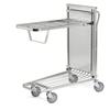 Kongamek Carrello contenitore spesa impilabile con ripiano alto Kongamek KM4202-F