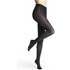 FALKE Seidenglatt 40 DEN W Ti semicoprenti tinta unita 1 pezzo, Collant Donna, Grigio Graphite 3146, S