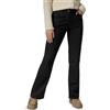 Cecil B378171 Jeans Slim Fit, Nero, 31W x 30L Donna