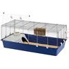 Ferplast Gabbia per Conigli, Gabbia per Roditori, Lato Frontale Apribile, Accessori inclusi, 118 x 58,5 x h 49,5 cm