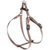 Ferplast Pettorina Cane Taglia Piccola EASY S, Pettorina Gatto Regolabile, Facile da Indossare, 35-53 cm. Marrone