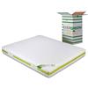 EVERGREENWEB MATERASSI & BEDS EVERGREENWEB - Fodera per Materasso Matrimoniale, Rivestimento Sfoderabile con Cerniera, Coprimaterasso Imbottitura Anallergica, 160x190 Alto 18-20 cm, Bianco