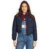 Tommy Jeans Tjw Crp Essential Puffer Dw0Dw18828, Giacca trapuntata Donna, Blu (Dark Night Navy), L