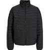 JACK & JONES JACK&JONES PLUS Jjestate Packable Puffer Collar Pls Giacca trapuntata da uomo, Nero, XXXL