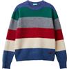 United Colors of Benetton Maglia G/C M/L 103MK107T Maglione, Multicolor, XS Uomo