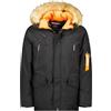 Geographical Norway Arnold Men, Parka da uomo Uomo, Noir,