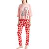 United Colors of Benetton 3MR73F03H Pantalone del Pigiama, Multicolor, XS Donna