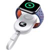 JOYROOM 2500 mAh Power Bank per Apple Watch con USB C Cavo, [Display LED] Caricatore iWatch Portatile Compatibile con Apple Watch 11/10/9/8/7/6/SE/5/4/3/2/1/Nike/Ultra/Ultra 2