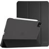ProCase Custodia per iPad Pro 11 Pollici 2022/2021/2020/2018, Cover per iPad Pro 11 4a/3a/2a/1a Generazione, Ultra Sottile Leggero Cover con Auto Svegliati/Sonno -Nero