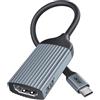 acer Adattatore USB C a HDMI 4K@60Hz, adattatore Thunderbolt 4 Type C HDMI 2.0 HD Uscita Audio Video Compatibile con iPhone 16 Plus Pro Max 15 Surface Pro Galaxy S24 Ultra