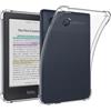 RSAquar Tenano Custodia Trasparente per Kobo Clara Colour/BW/2E, Tolino Shine Colour/Shine 5/4, Copertura Posteriore Leggera e Anti-Graffio in Silicone da 6, Trasparente