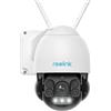 Reolink 5MP Telecamera Wi-Fi Esterno con WiFi 2,4/5GHz, Autotracking e 360° PTZ, 5X Zoom Ottico, Visione Notturna a Colori, Rilevamento di Persone/Veicoli e Audio Bidirezionale, RLC-523WA