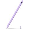 Metapen Penna A8 Compatibile con Apple iPad 2018-2026,Ricarica Rapida,Rifiuto del Palmo,Stylus Pen per ipad 11 A16/10/9/8/7,Pro 11/12.9,Air 3/4/5/M2/M3/M4,Mini 5/6(Viola)
