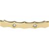 Fossil Bracciale bangle da donna in acciaio inossidabile con bracciale aperto
