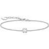 THOMAS SABO Bracciale con zirconi bianchi A2156-051-14, Eine Grösse, Argento sterling, Zirconia cubica