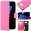 ebestStar - Cover Compatibile con Samsung S7 Edge Galaxy SM-G935F G935 Custodia Portafoglio Pelle PU Protezione Libro Flip, Rosa [Apparecchio: 150.9 x 72.6 x 7.7mm, 5.5'']