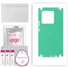 apgo SKIN BACK+SIDES RETRO+LATI Film Pellicola protettiva Protezione Posteriore per Xiaomi Redmi Note 13 Pro 5G, skin sticker film foil vinyl