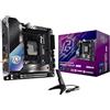ASRock Intel Core Ultra Z890 LGA1851 RL-ILM Mini ITX Scheda Madre Phantom Gaming Z890i Nova WiFi 7 DDR5 9466 MHz 128 GB