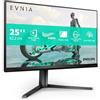 Philips Monitors PHILIPS Evnia 25M2N3200W - Monitor da gioco FHD da 25 pollici, 240 Hz, 1 ms GtG, FreeSync Premium (1920x1080, HDMI, DisplayPort) grigio scuro