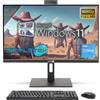 SIMPLETEK - All in One PC 21.5 Full HD Core i5 | Windows 11 Pro 8GB RAM e 240GB SSD | Con Kit Mouse e Tastiera Wireless, Webcam integrata, WiFi, HDMI