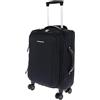 Mandarina Duck Week-end, Bagaglio Valigia Unisex - Adulto, Nero, Trolley Cabin
