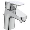 Ideal Standard B1838AA Ceraflex - Rubinetto per lavabo, a bassa pressione, con beccuccio, per lavabo, a risparmio d'acqua, cromato