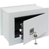 Arregui Domus 271320 Cassaforte a Muro a Chiave, Grigio Chiaro
