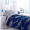 Catherine Lansfield Dinobot Parure Copripiumino 140x220+60x70