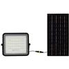 V-TAC Faro LED da Esterno con Pannello Solare 10W - Autonomia 12 Ore - Chip Samsung - IP65-800 Lumen - Proiettore LED con Telecomando e Batteria per Casa, Giardino, Garage - Luce Fredda