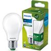 Philips Lighting Philips LED Lampadina Goccia Vetro Smerigliato Classe A, 60W, E27, Luce Bianca Fredda, Non Dimmerabile