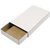 Rayher 8147000 Scatola di Fiammiferi,Grande, Vuota, Personalizzabile, Bianca, 12 Pz.