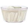 Zyliss E940017 Easy Spin 2 Centrifuga Per Insalata, Grande, Plastica, Bianco, Insalatiera con Coperchio, Scolaverdure, Lavabile in Lavastoviglie