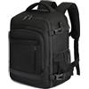 KLOSTAIN Zaino da Viaggio Easyjet 45x36x20 Zaino da Viaggio Aereo Bagaglio a Mano 30L Borsa da Cabina per Uomo e Donna Zaino da Viaggio Lavoro e Scuola Trekking,14 Pollici Zaino Porta PC Nero