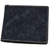 BOSHIHO Portafoglio in sughero, Vegan RFID Blocking Wallet con tasca porta monete, Bifold Men Wallet (Nero)