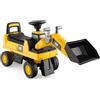 COSTWAY Ruspa Giocattolo Cavalcabile per Bambini, Bulldozer a Spinta con Benna Regolabile, Clacson e Spazio di Archiviazione Nascosto, Pneumatici Anti-scivolo, Regalo per Bambini 1-3 Anni (Stile 3)