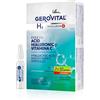 GEROVITAL Siero per il Viso con Effetti Antirughe, Idratante e Antiossidante, Contiene Acido Ialuronico Puro, Vitamina C ed E, 10 fiale x 2 ml, Gerovital H3 Hyaluron C