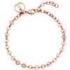 Purelei Bracciale Pure (Oro rosa) - Bracciale Donna elegante - Acciaio inossidabile - Lunghezza regolabile 16-19 cm - Ispirato dalle Hawaii e resistente all'acqua