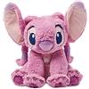 Disney Peluche ufficiale Angel Medium, Lilo & Stitch, soffice personaggio in peluche per bambini con orecchie flessibili e caratteristiche ricamate - Medio 15 3/4 pollici - Adatto a partire da 0 anni,