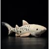 lilizzhoumax Giocattoli di Peluche Squalo Tigre 54cm/21, Simulazione Giocattolo Peluche Squalo Tigre Bambola Figura Giocattoli Animali Selvatici Regalo per Amici e Bambini