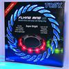 TOSY Flying Ring - 16 milioni di colori RGB o 12 LED, luminoso, modalità smarrimento, accensione automatica, impermeabile, frisbee leggero, regalo di compleanno e di Natale per ragazzo/ragazza/bambino