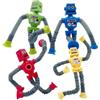 Yuandream 4 giocattoli robotici con ventosa telescopica, giocattolo sensoriale robotico, giocattolo educativo per alleviare lo stress per bambini, regali per feste per ragazzi e ragazze