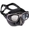 Cressi, Minima Mask Unisex-Adulto, Nero/Silver, Taglia Unica