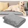 Aomig Coperta per Cani Cane Gatto Lavabile Durevole, Coperte per Cani Flanella, Copertina Cane Piccola Taglia, Copridivano per Animali Resistente Tappetino per Cani Telo Brandina Cane Cuscino per Cani